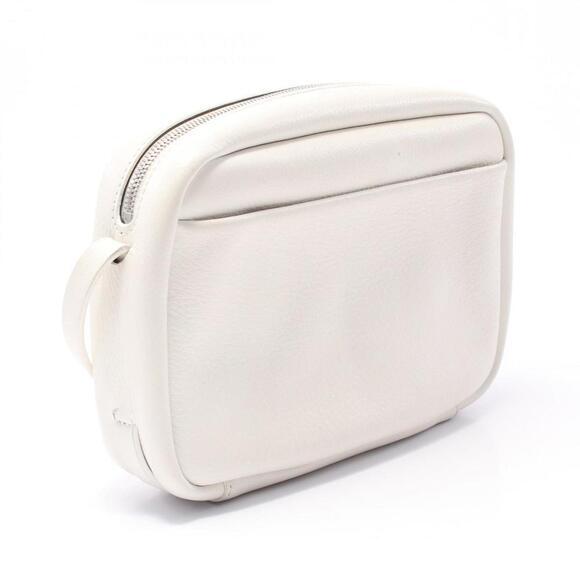 BALENCIAGA White Leather Shoulder Bag - Picture 3 of 10